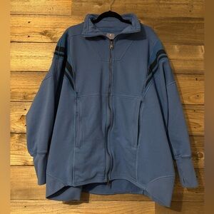 Free people movement knockout track full zip jacket